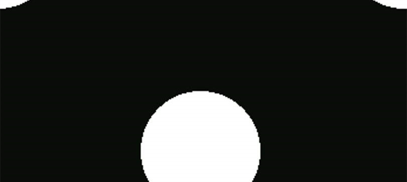 极简黑白圆点服装印花设计素材