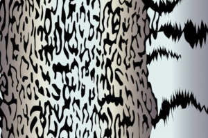 现代抽象风格面料印花素材，适用于时尚服装印花设计