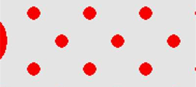 时尚红色波点面料印花素材,打造个性服装印花设计