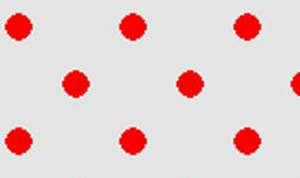 时尚红色波点面料印花素材，打造个性服装印花设计