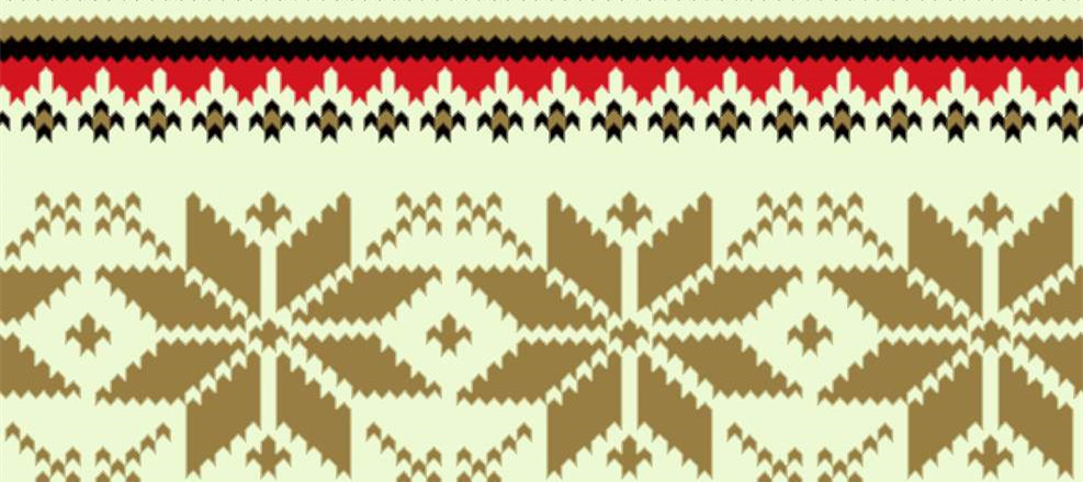 复古民族风面料印花素材,适用于秋冬服装印花设计