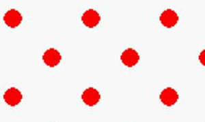 时尚红白波点服装印花素材推荐