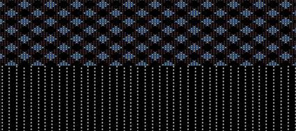 时尚几何与点阵组合的面料印花素材,适用于服装印花设计